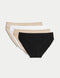 4pk Pure Cotton Bikini Knickers